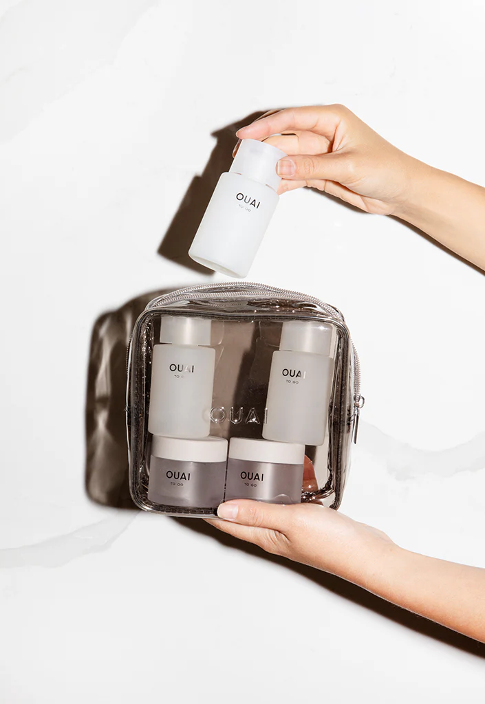 OUAI To Go Refillable Travel Bottle Kit 2 OUAI To Go Refillable Travel Bottle Kit